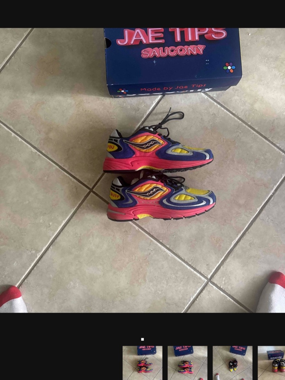 Saucony  Multicolor Sneakers - Pink, Yellow & Blue Accents